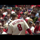 Watch The Marlins Catcher Successfully Throw The Ball At Shane Victorino's Head
